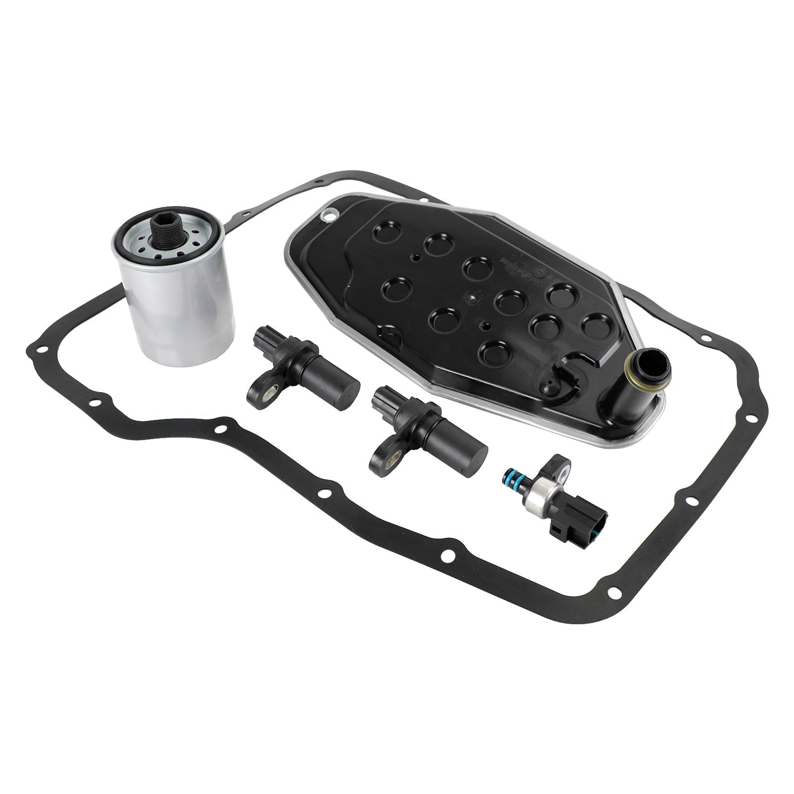 Lti TX4 2006-2017 45RFE 545RFE 68RFE Juego de sensores de transmisión con junta de bandeja del kit de filtro 4WD