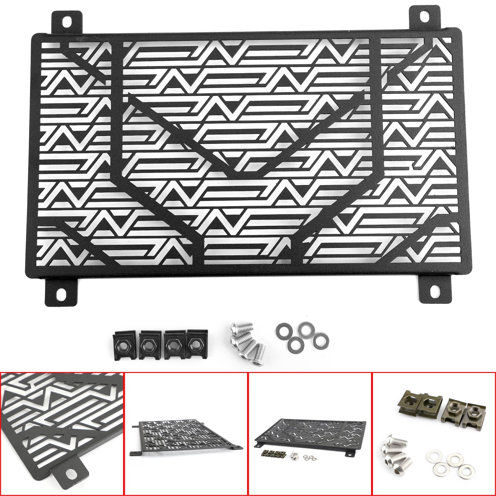 Radiator Cooler Grille Guard Cover Protector For Kawasaki Ninjia 400 2018 Generic