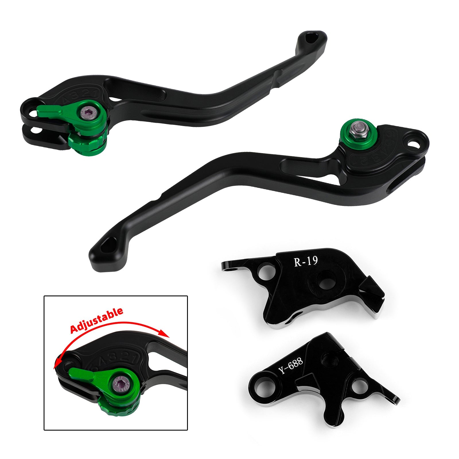 Yamaha YZF R1 2009-2014 NEW Short Clutch Brake Lever