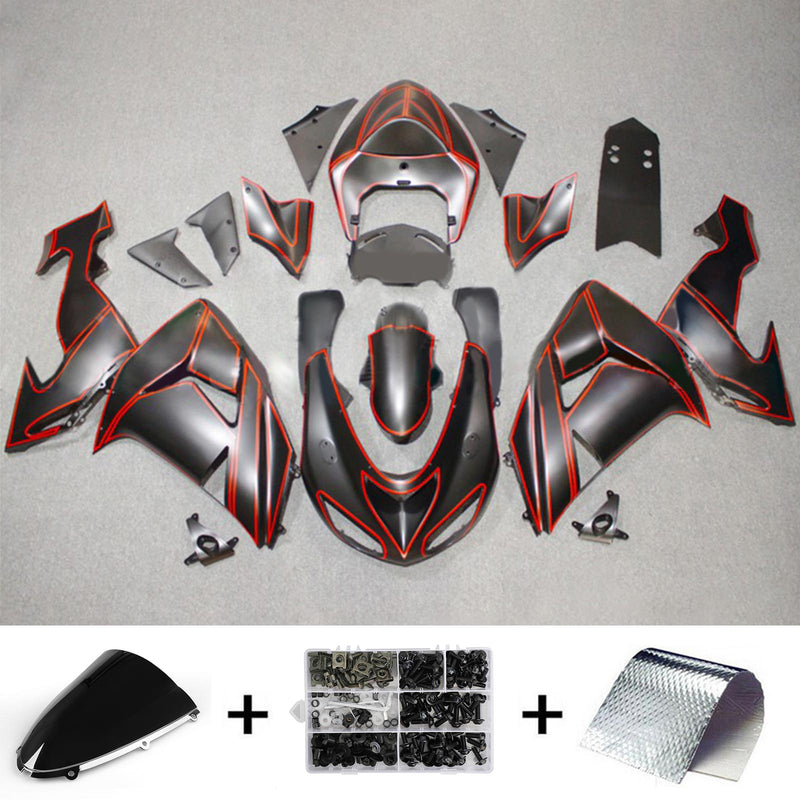 Kawasaki ZX10R 2006-2007 Fairing Kit Bodywork Plastic ABS