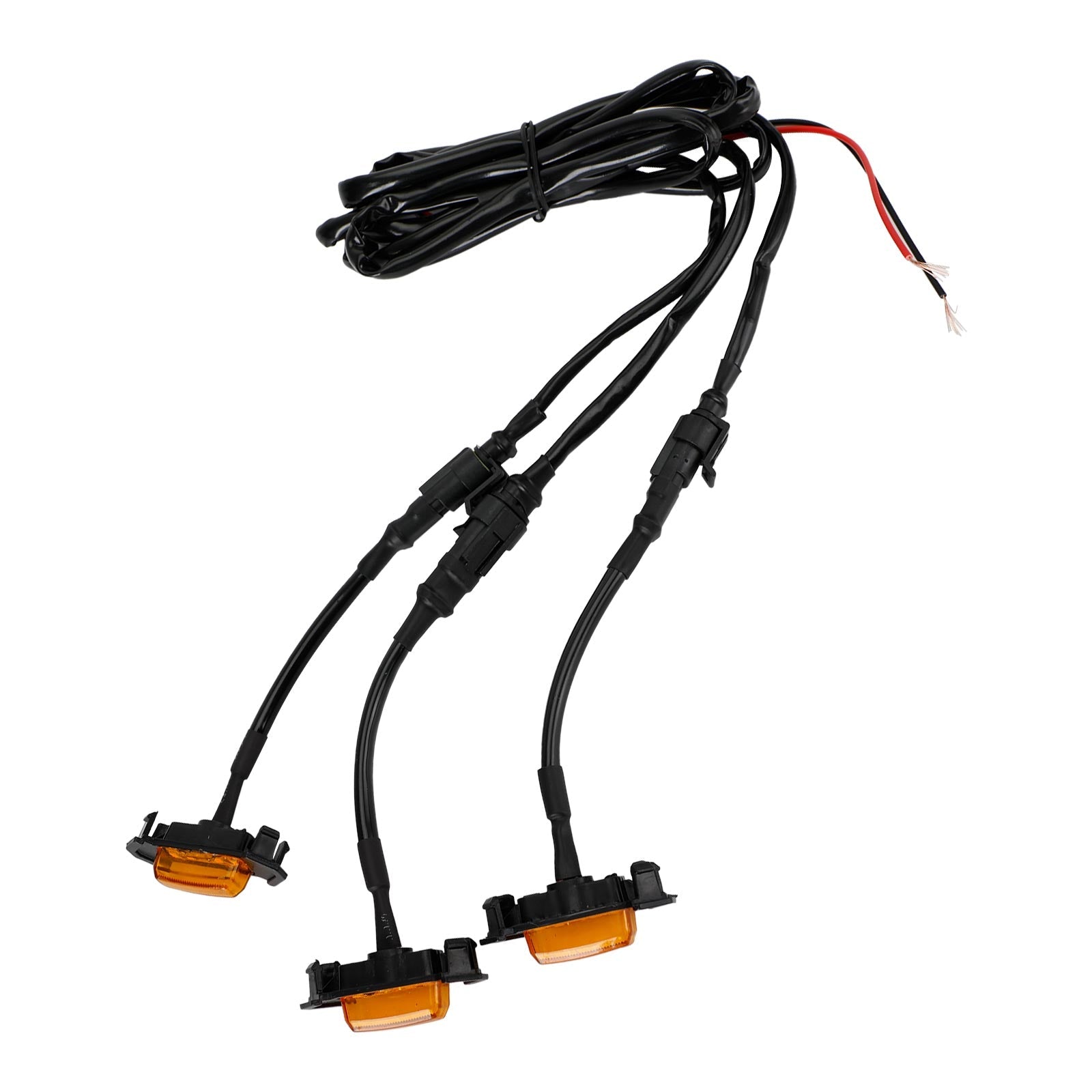 2001-2011 2016-2023 تويوتا تاكوما TRD PRO 3PCS غطاء المصد الأمامي مصبغة أضواء LED