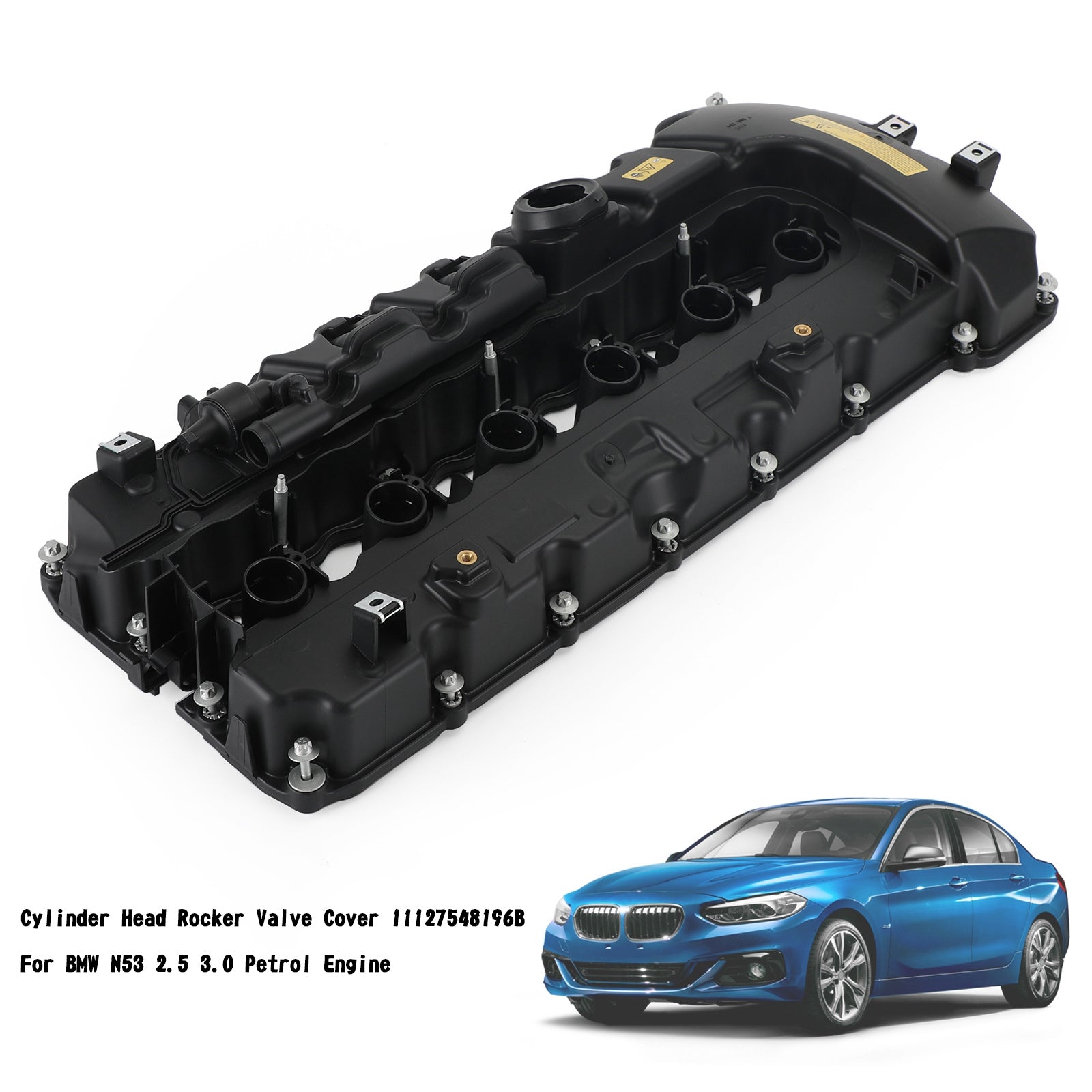 غطاء الصمام الروك الاسطوانة 11127548196B لسيارات BMW N53 2.5 3.0 محرك البنزين عام