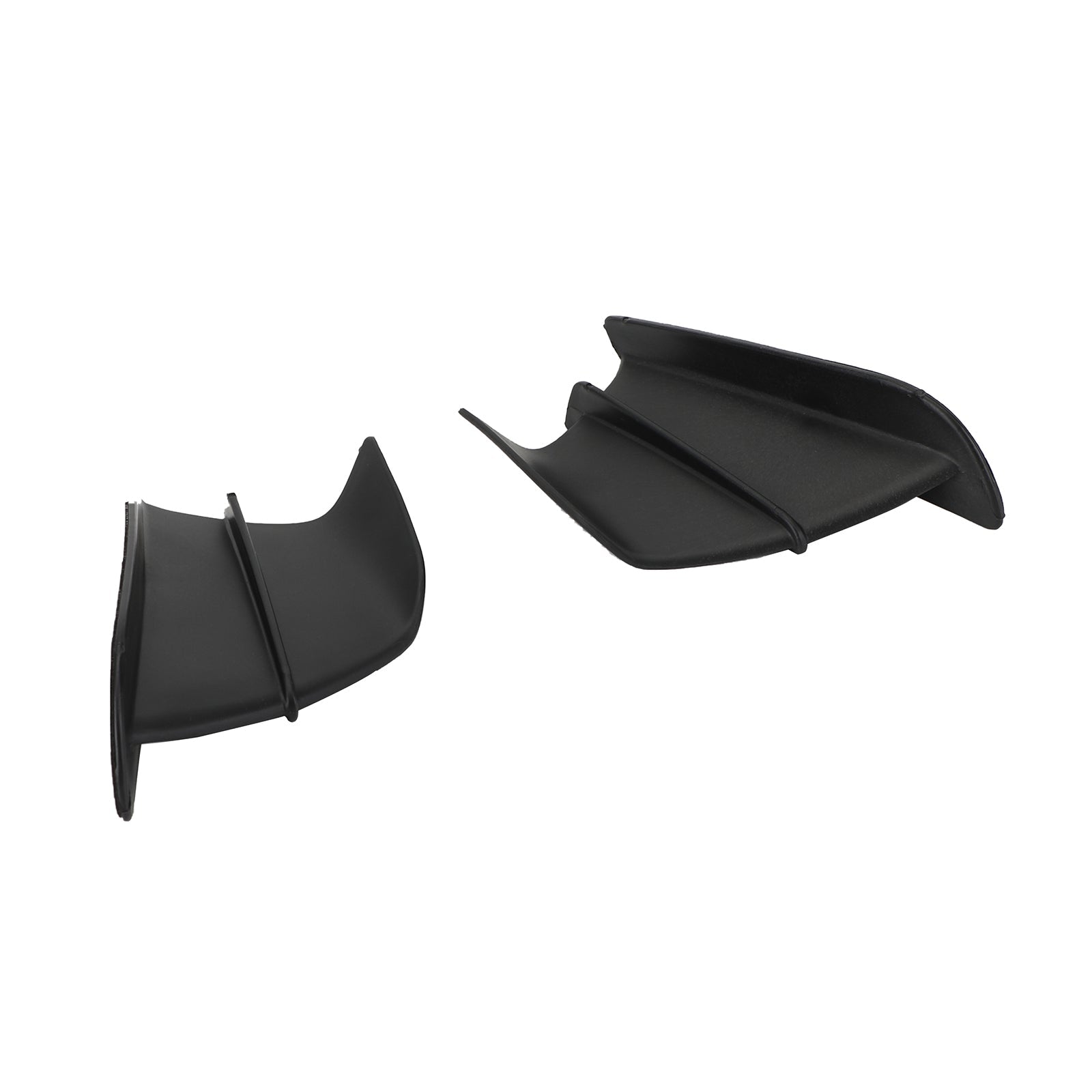 Black Side Winglet Wind Fin Spoiler Trim Cover For Honda Cbr650R Cbr500R Cb1000R Generic