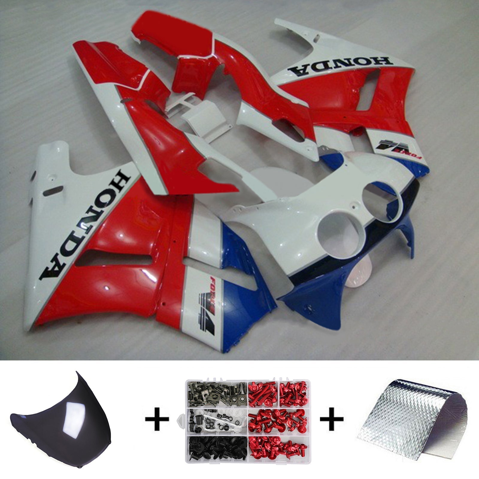 Honda VFR400R NC30 1988-1992 Kit Carenado Carrocería Plástico ABS