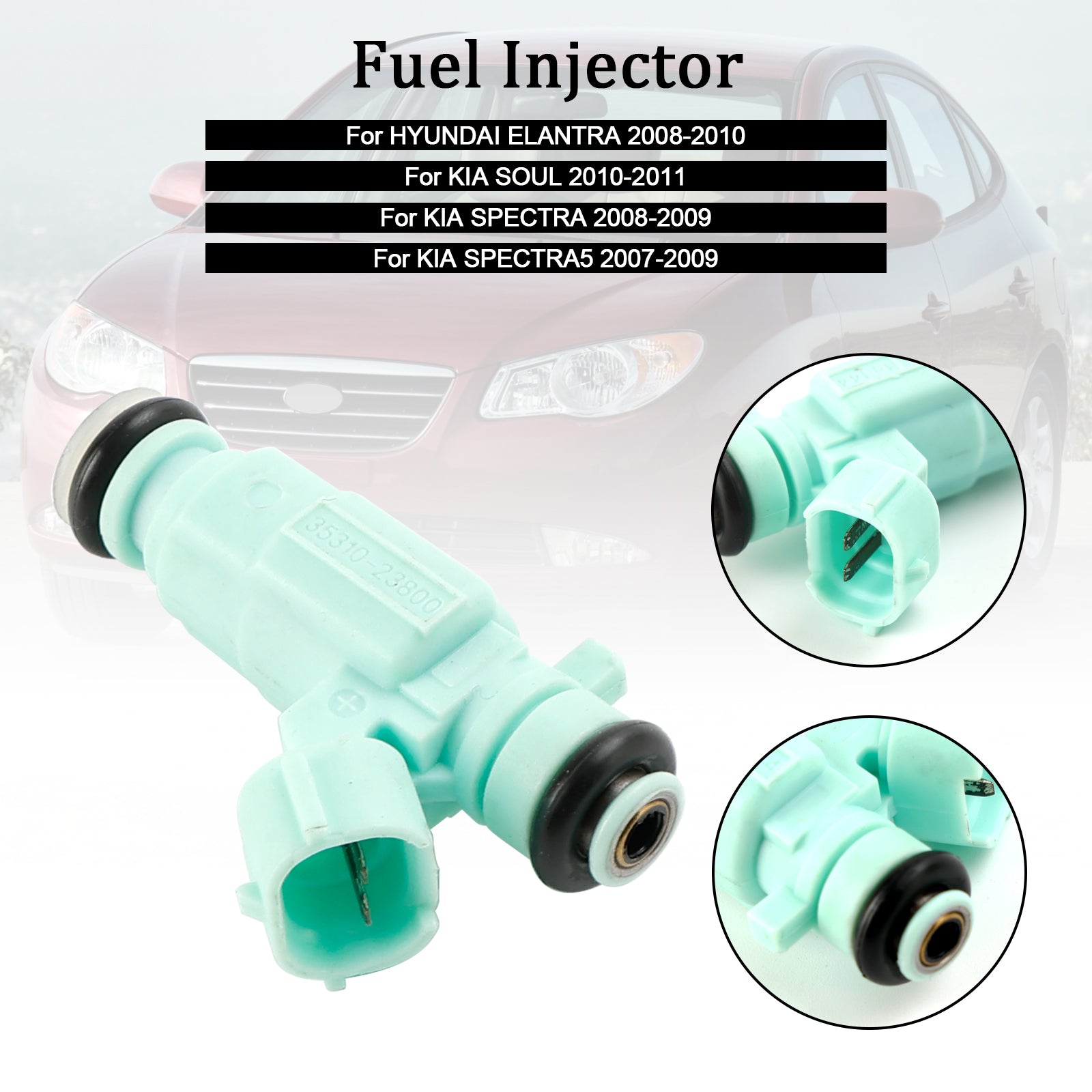 1PCS Fuel Injector 35310-23800 Fit Hyundai Elantra 2008-2010 Fit Kia Soul