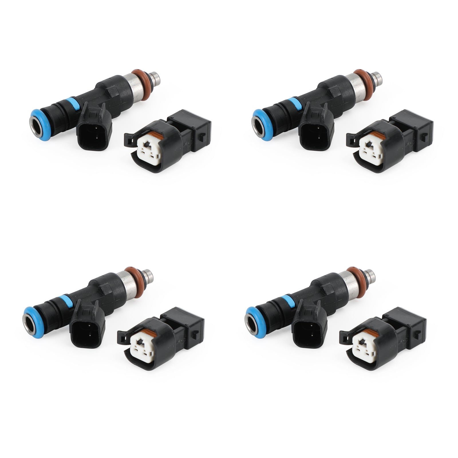 4PCS 650CC 62lb EV14 fuel injectors Fit Audi A4 TT VW Golf Jetta KSM 1.8T turbo