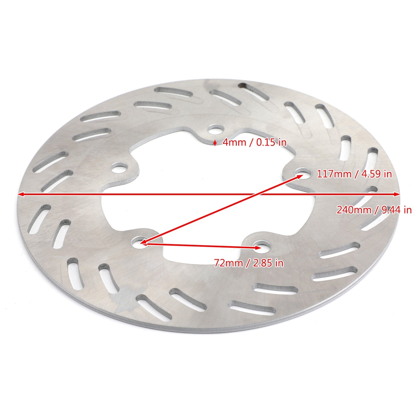 Front Brake Disc Rotor for SYM GTS125 GTS150 GTS250 GTS300 Joymax 2005-2012 Generic