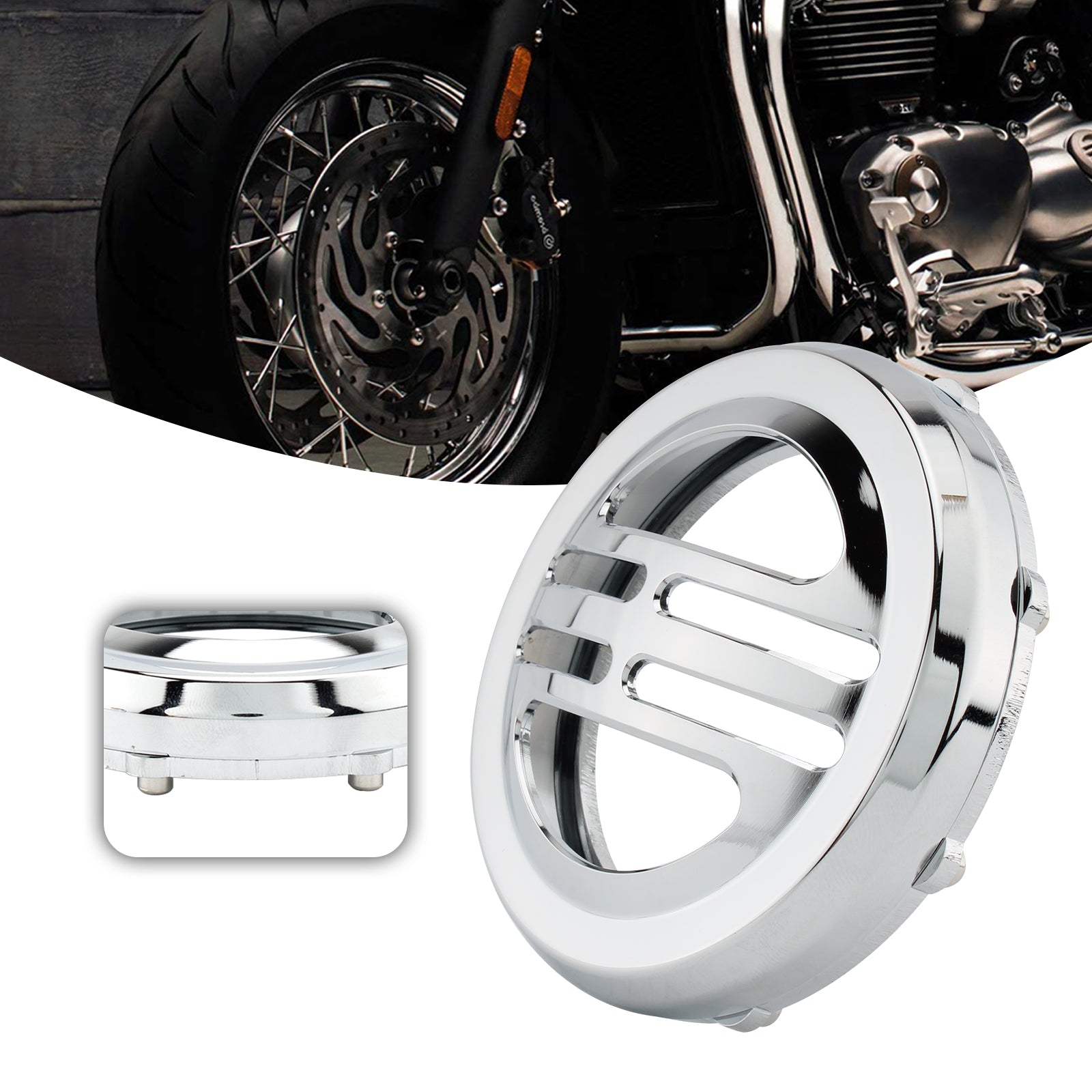 Horn Cover Universal Decorative Cover For bobber T120 T100 Street twin Generic