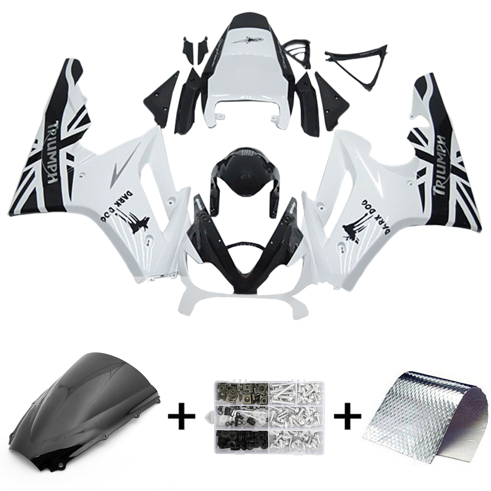 Triumph Daytona 675 2006-2008 Fairing Kit Bodywork Plastic ABS