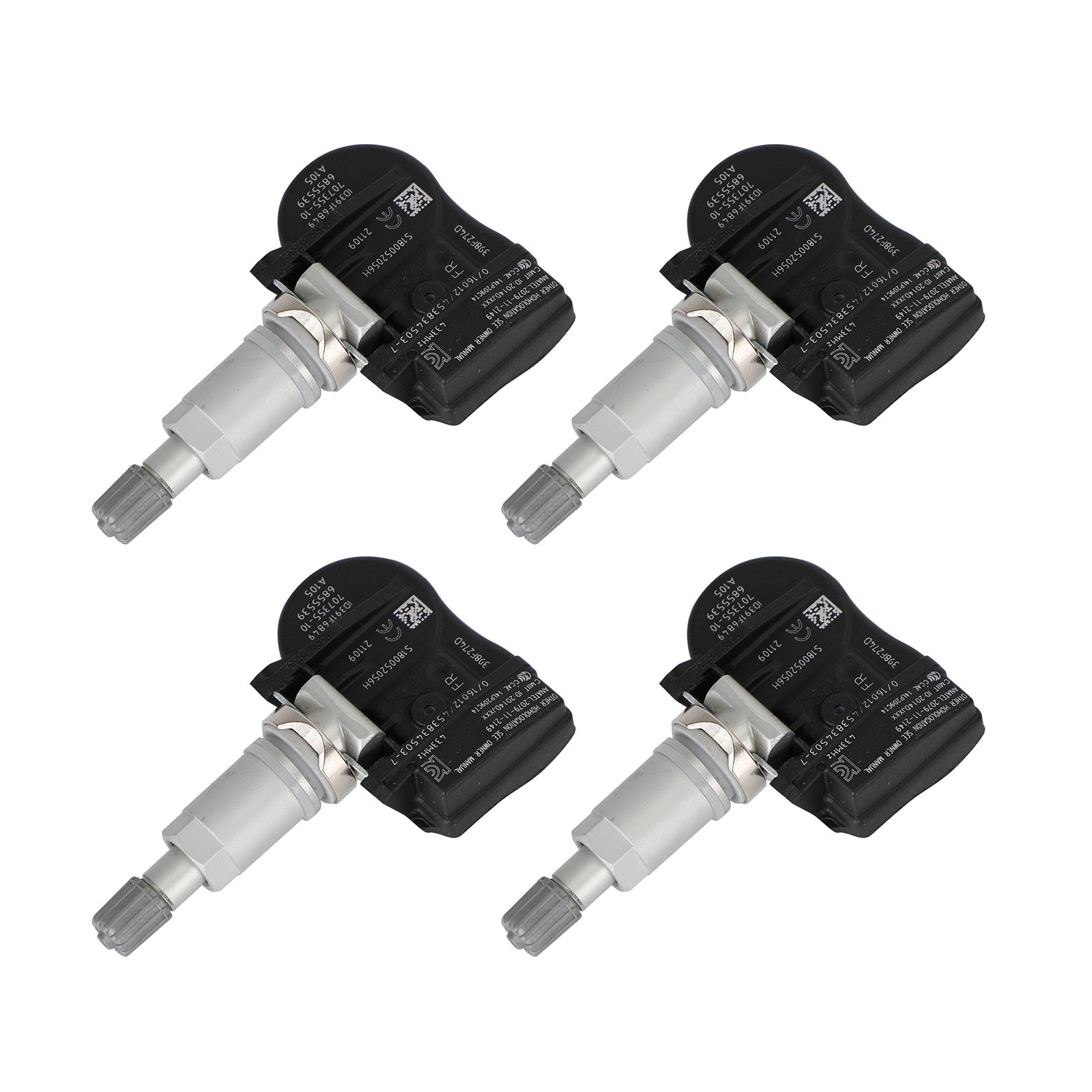 4x TPMS Tire Pressure Sensor 6855539 For BMW 2014-2018 M3 M4 F30/F32 F