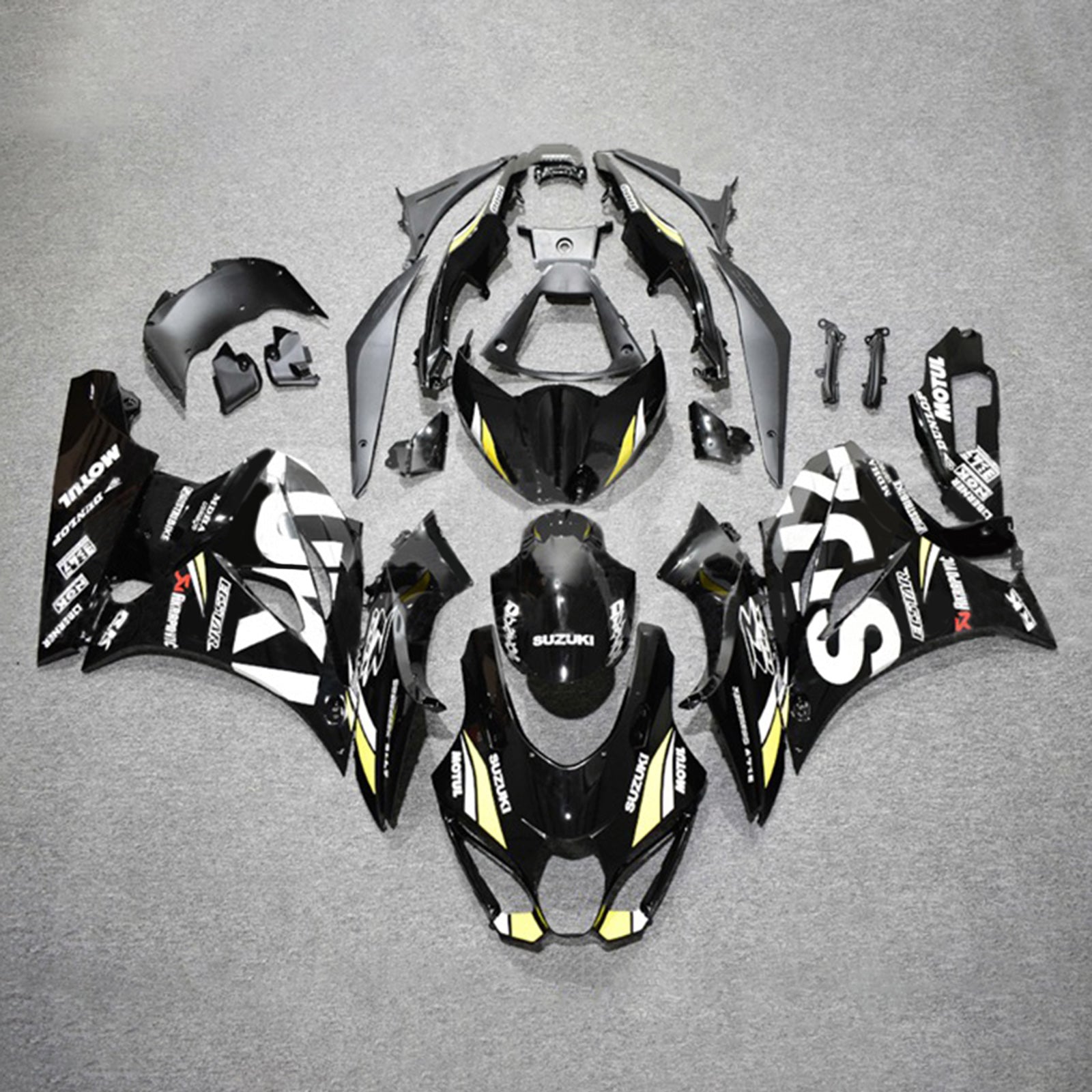 سوزوكي GSXR1000 2017-2023 K17 Fairing Kit هيكل السيارة بلاستيك ABS