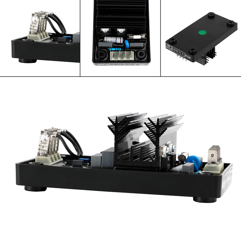 Automatic Voltage Regulator AVR R230 Compatible With Leroy Somer Generator