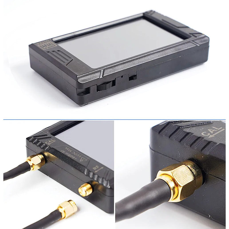 4 "LCD تعمل باللمس لمحلل الطيف الصغير المحمول TinySA ULTRA 100K-5.3 جيجا هرتز