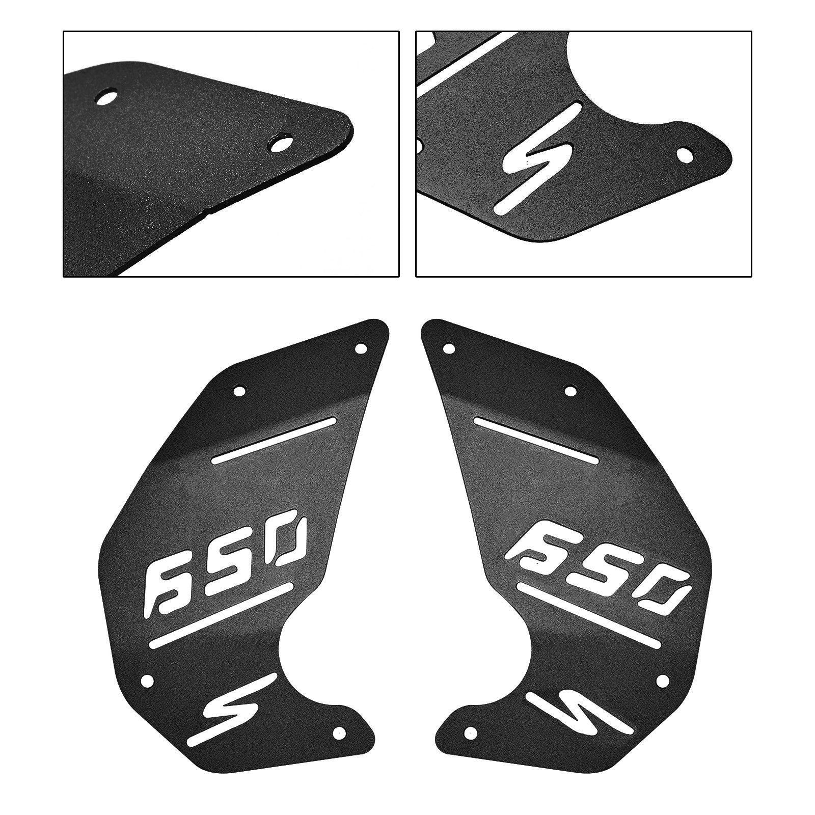 Kawasaki Vulcan S En650 Vn650 15-22 Cnc Engine Side Panel Cover Plate Black