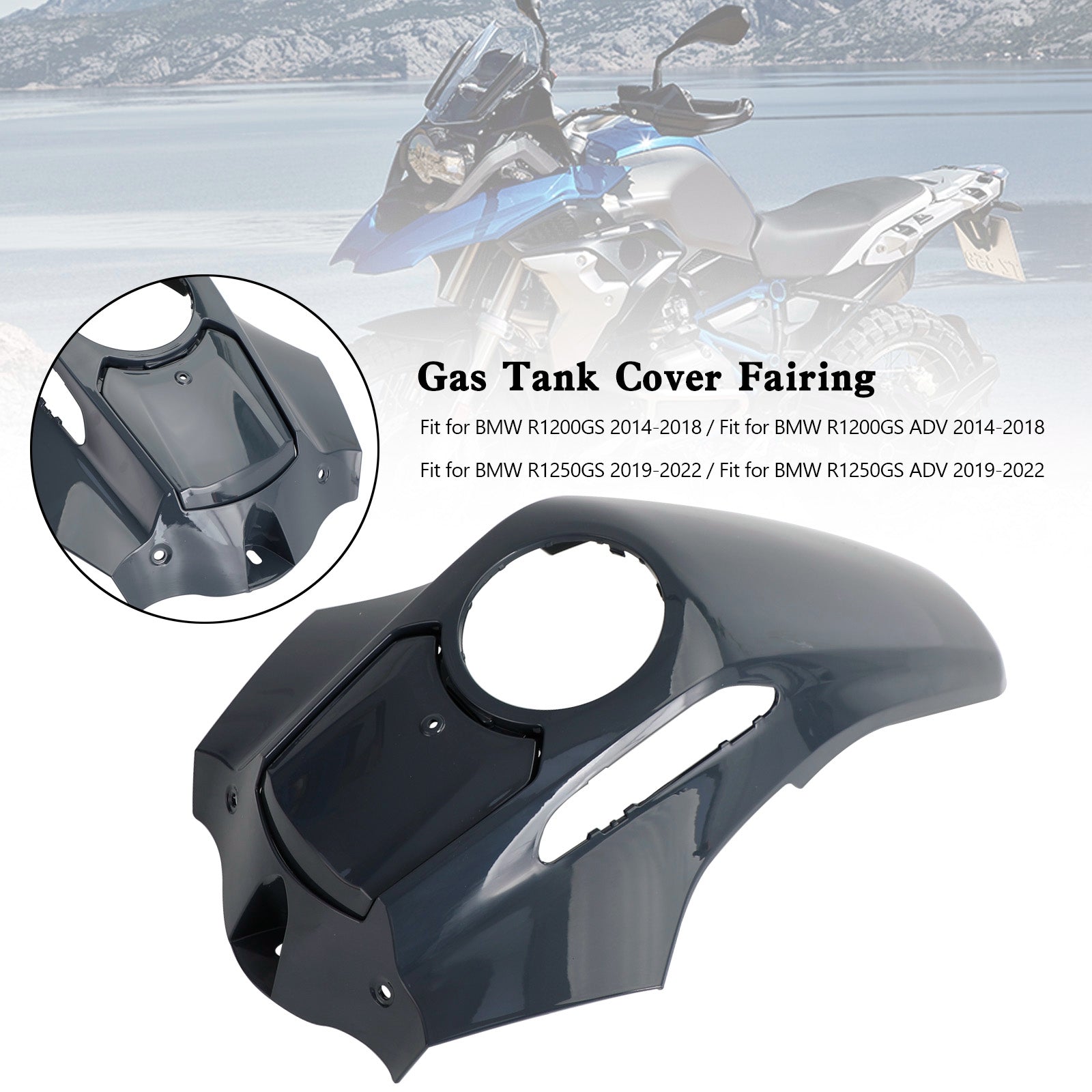 Gas Tank Cover Guard Fairing Protector For BMW R1200GS ADV R1250GS 2014-2022