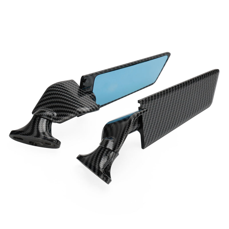 Wing Fin Spoiler Side Rearview Mirrors For Honda CBR300R 2015-2023 CBR500R 2013-2023
