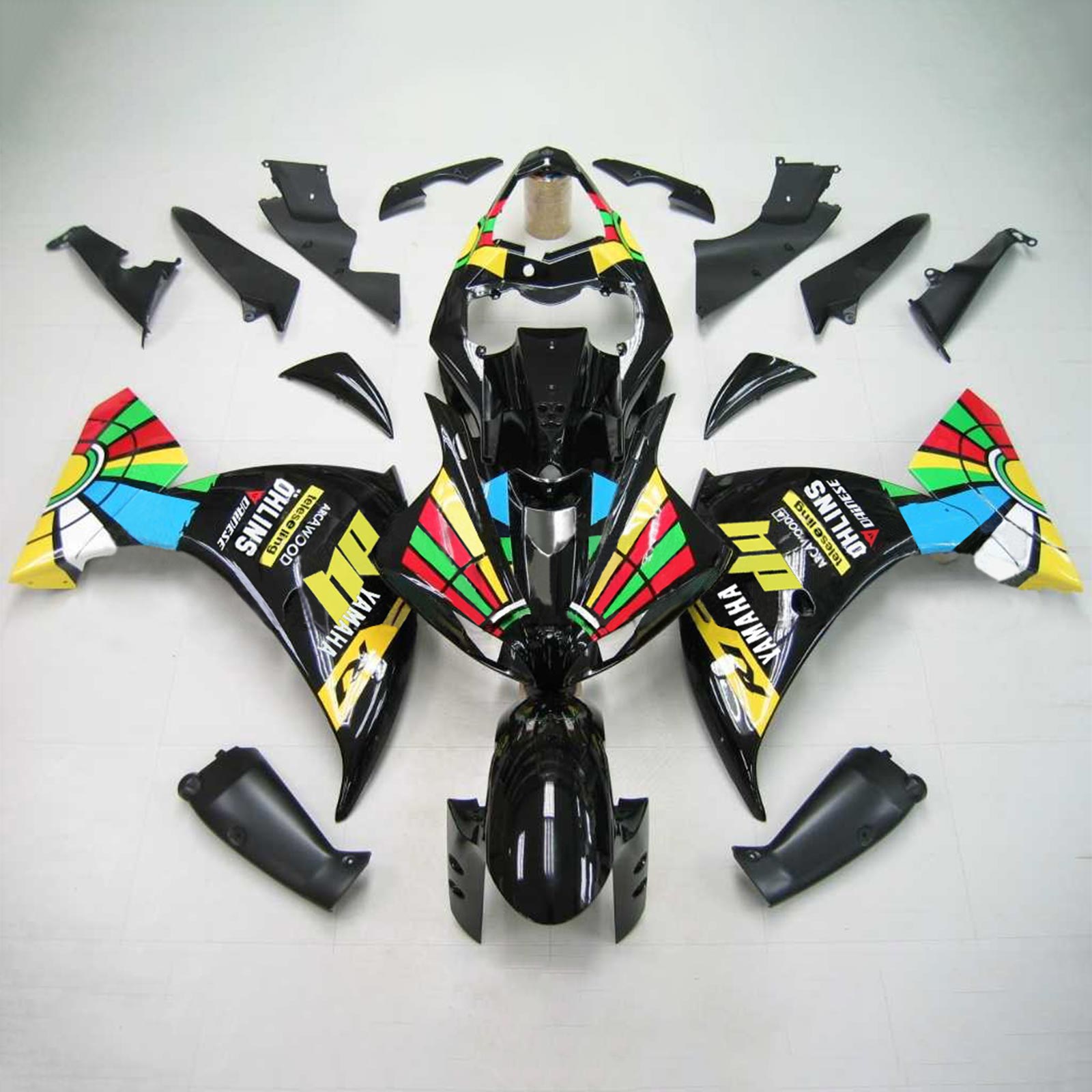 Kit Carenado Para Yamaha YZF 1000 R1 2009-2011 Genérico