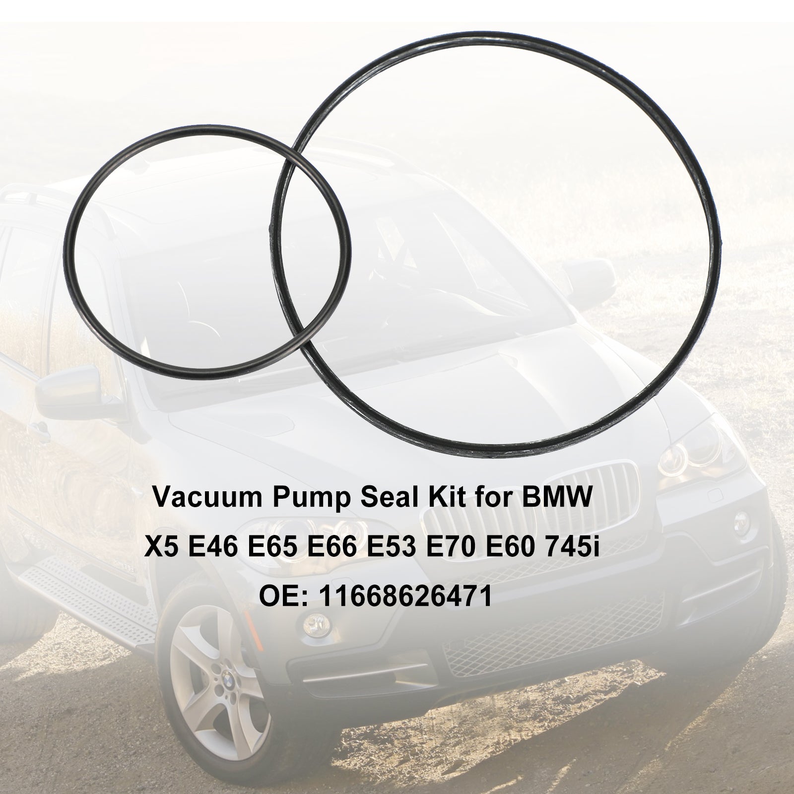 طقم ختم مضخة فراغ لسيارات BMW X5 E46 E65 E66 E53 E70 E60 745i 11668626471 عام