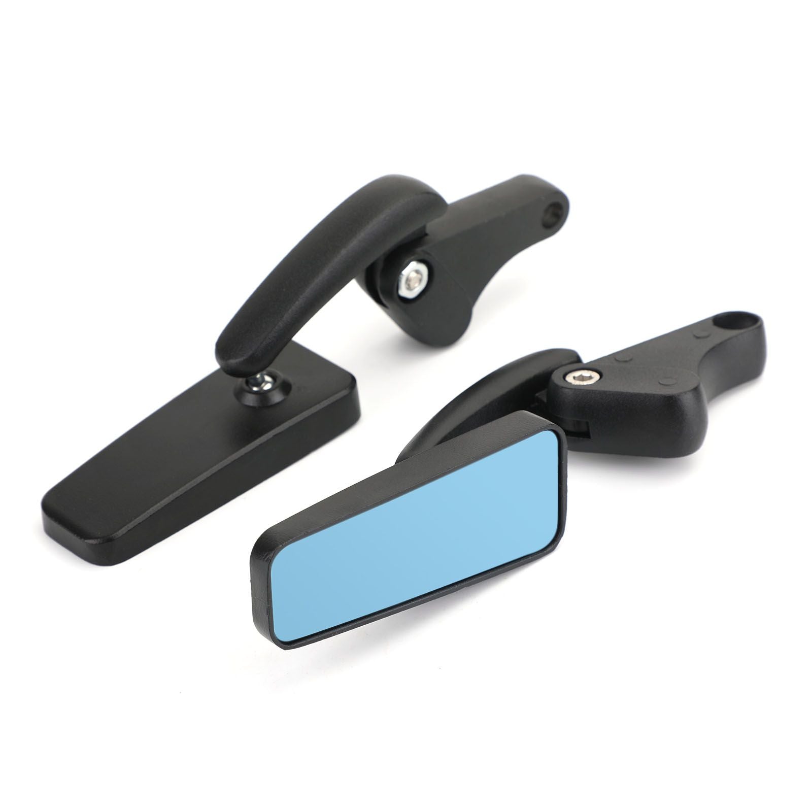 UNIVERSAL M8 M10 Pair Motorcycle Rearview Mirror for Custom Cruiser Chopper Generic