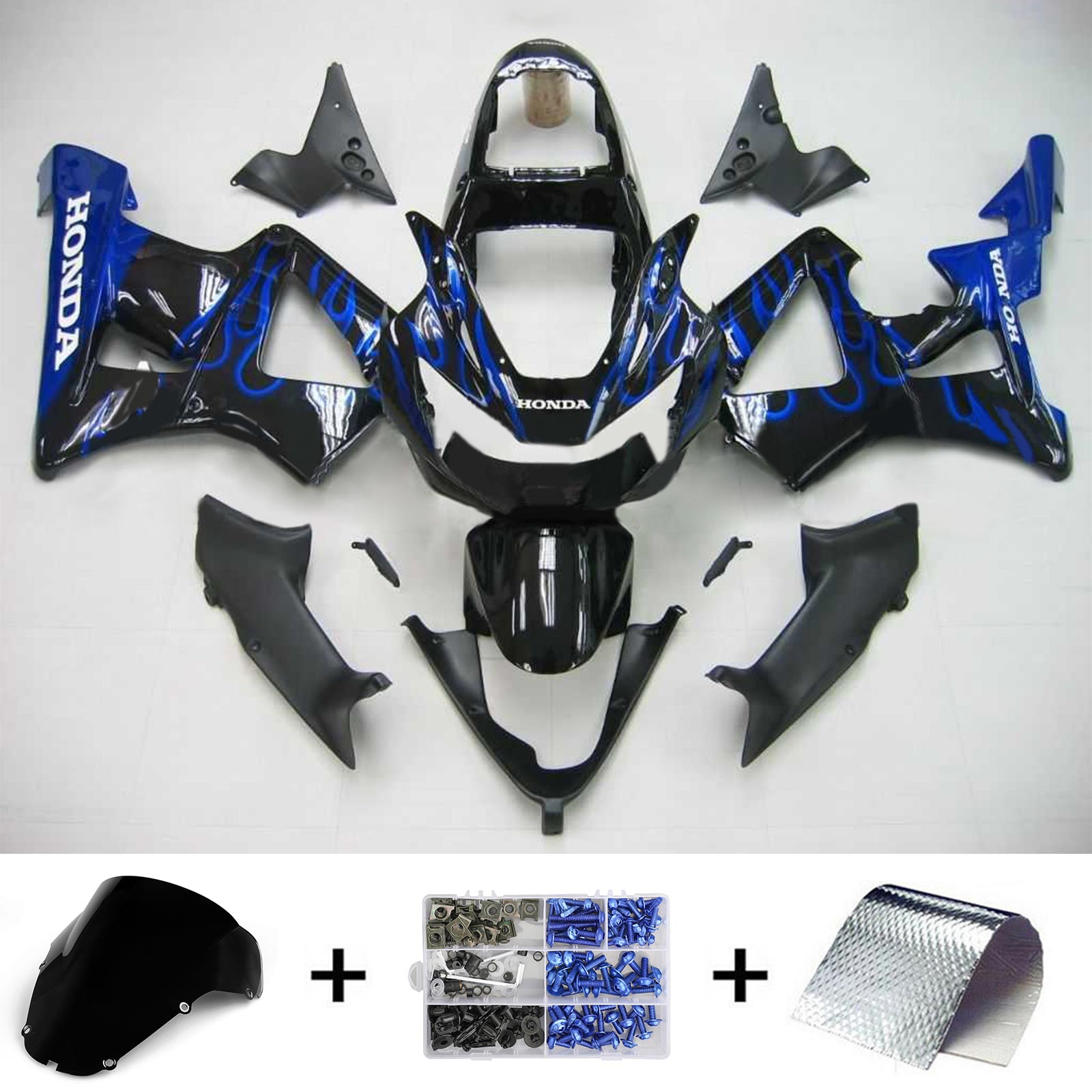 Honda CBR929RR 2000-2001 Fairing Kit Bodywork Plastic ABS