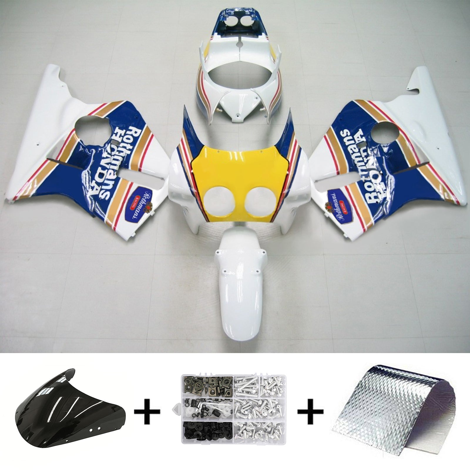 Kit de carenado Honda CBR400RR NC23 1987-1989