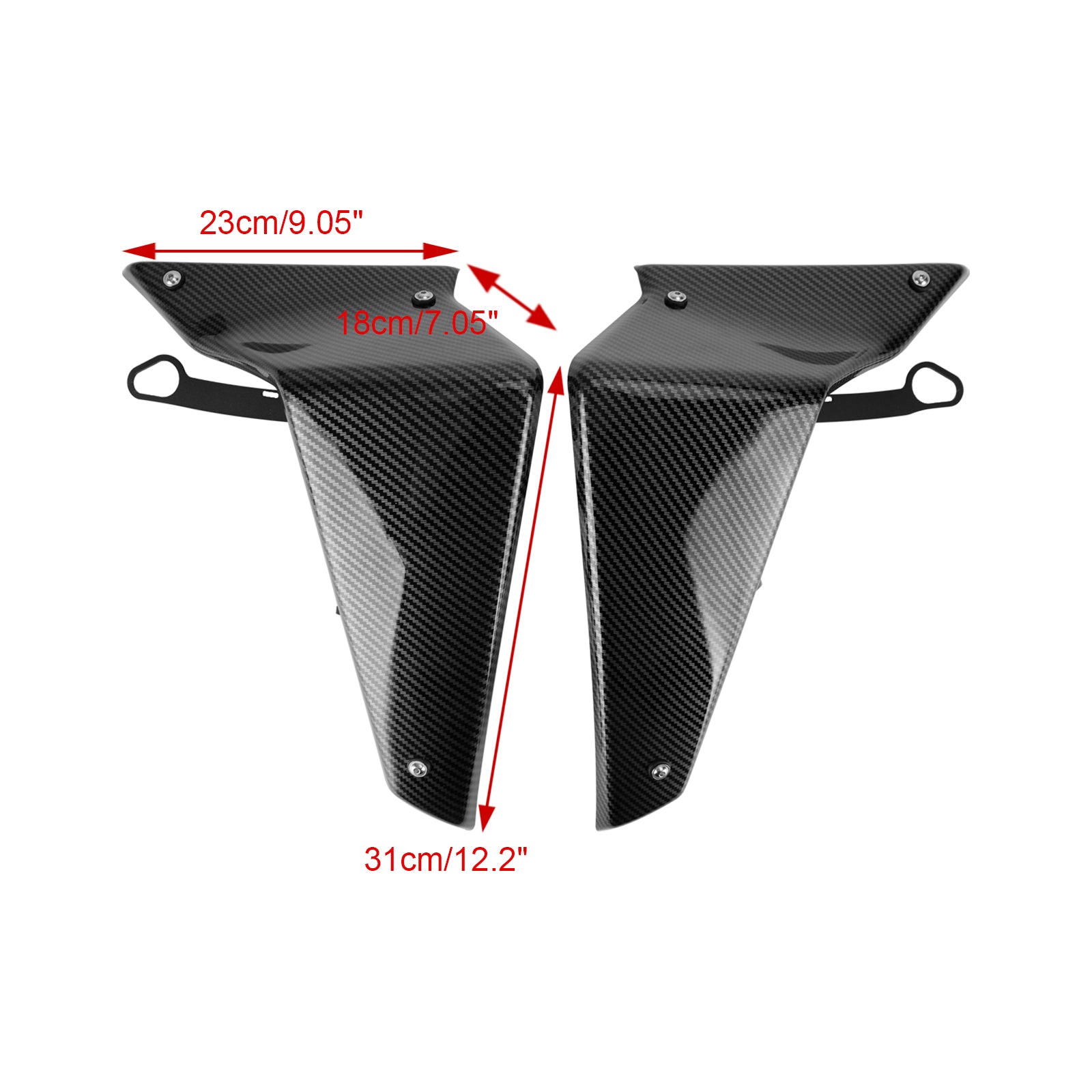 المفسدات الجانبية منحرف الجناح الديناميكي لياماها MT-09 SP FZ09 2021-2022