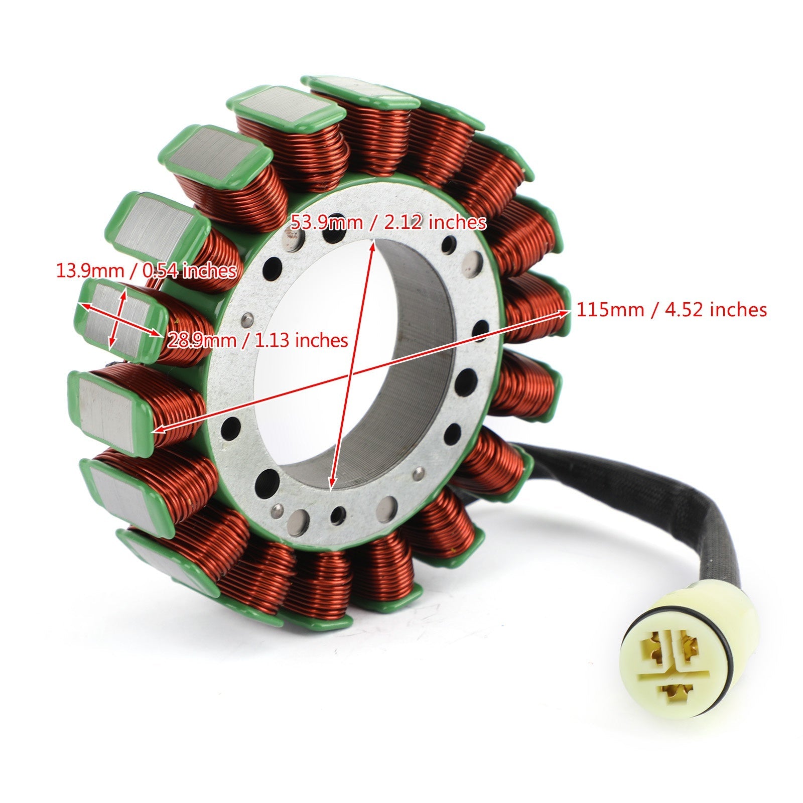 STATOR GENERATOR ALTERNATOR Fit for Honda 75 to 90HP 1997-2006 31120-ZW1-003 Generic