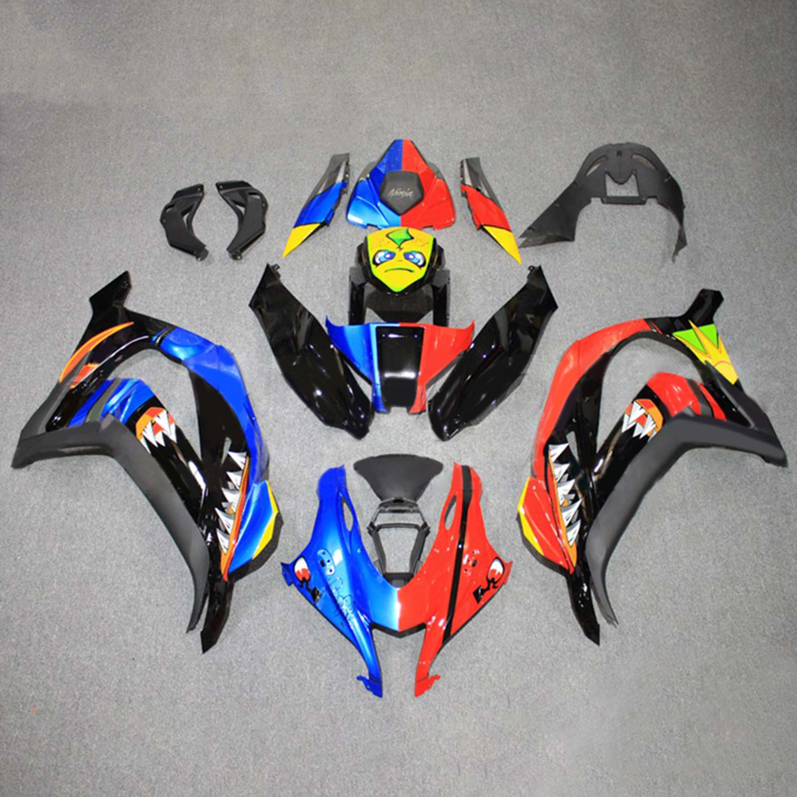 Kawasaki ZX10R 2016-2020 Fairing Kit Bodywork Plastic ABS