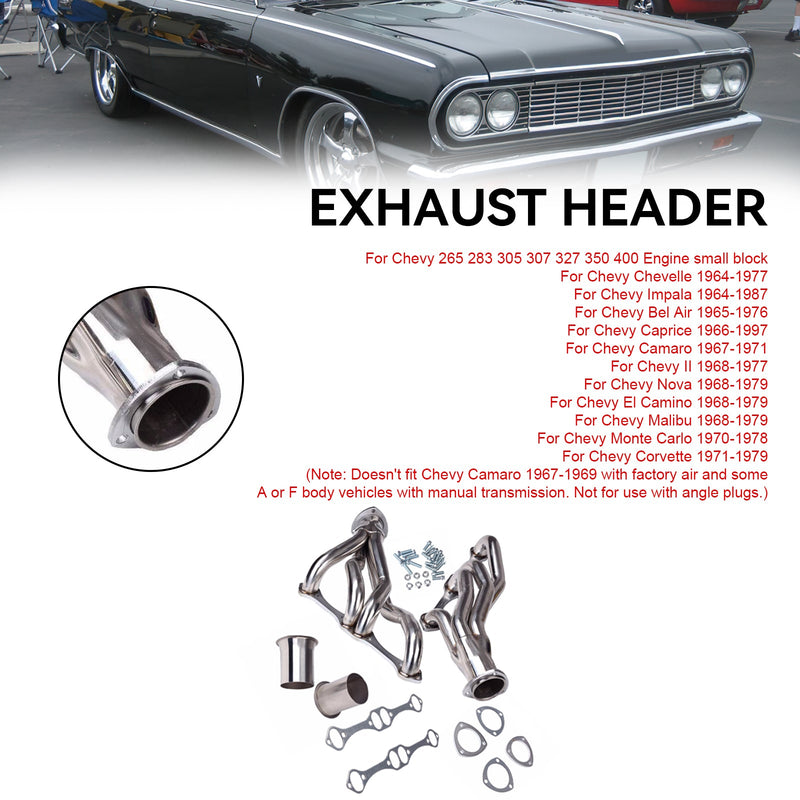 1964-1977 Chevrolet Chevelle Small Block Manifold Headers