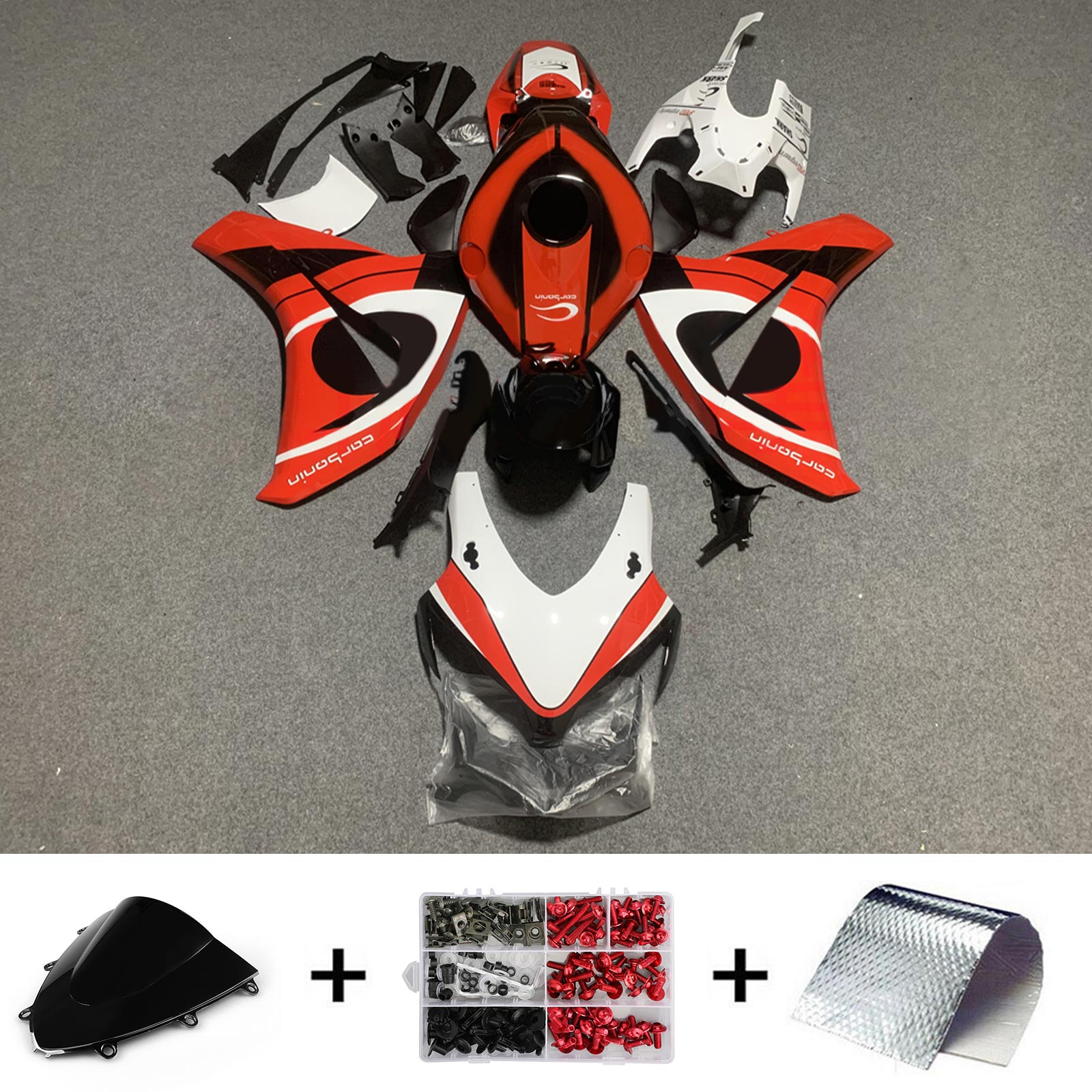 هوندا CBR1000RR 2008-2011 الهدايا المجمعة هيكل السيارة البلاستيك ABS