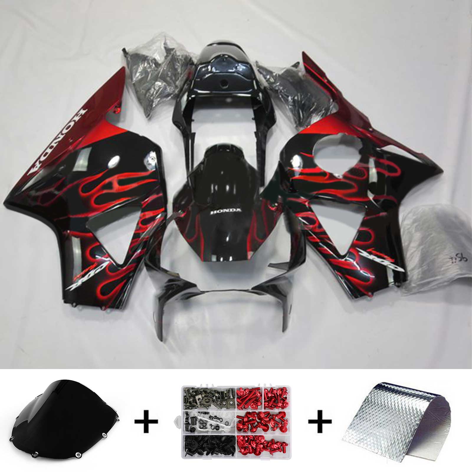 Honda CBR954 2002-2003 Fairing Kit Bodywork Plastic ABS