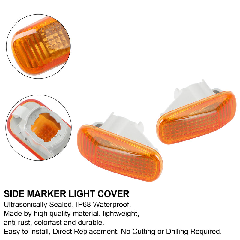 Turn Marker Signal Light Housing Cover for Honda Civic / Cr-V Amber 34301S5A013 Generic