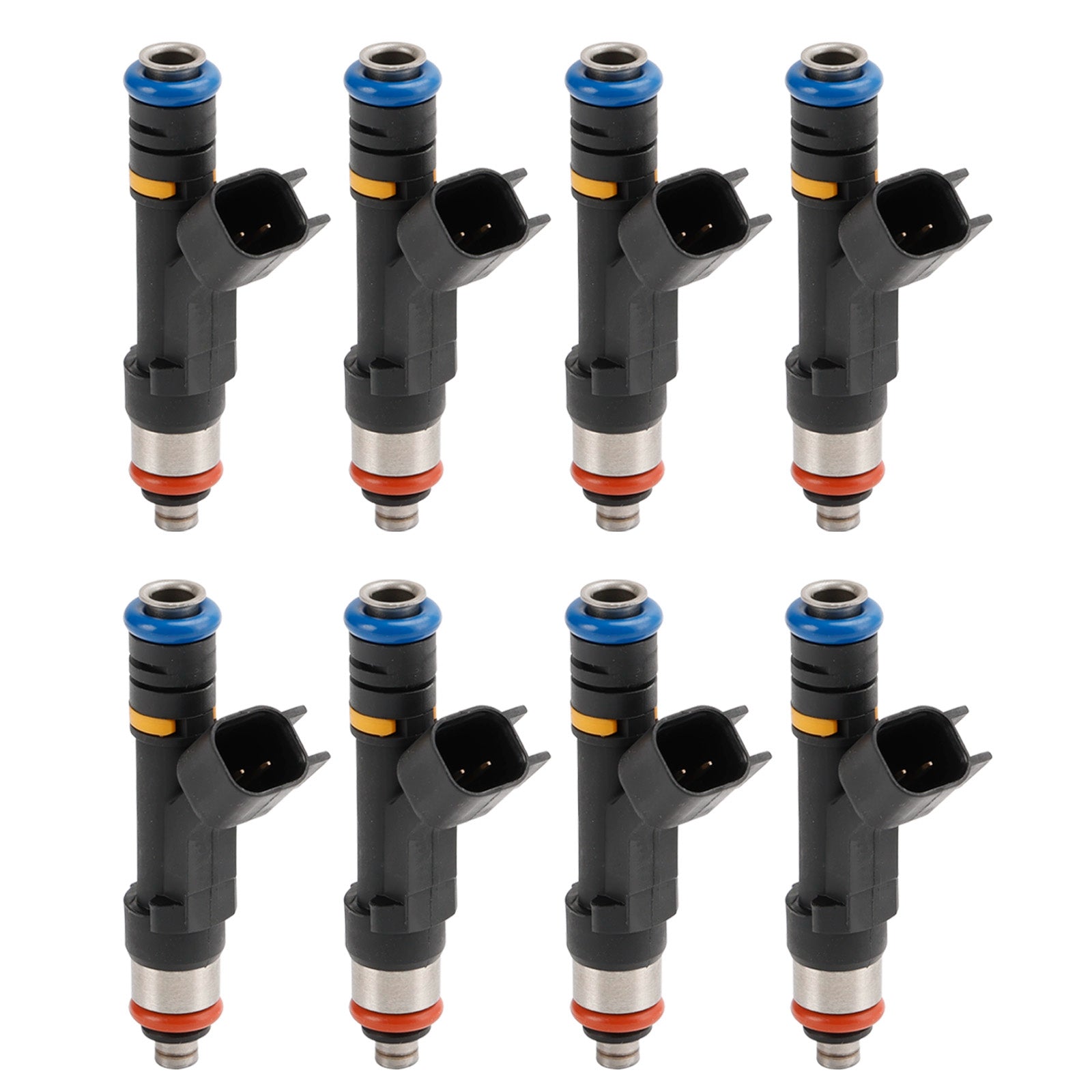 8PCS 0280158165 Fuel Injectors 0280158081 879312003 For Mercruiser Volvo Penta