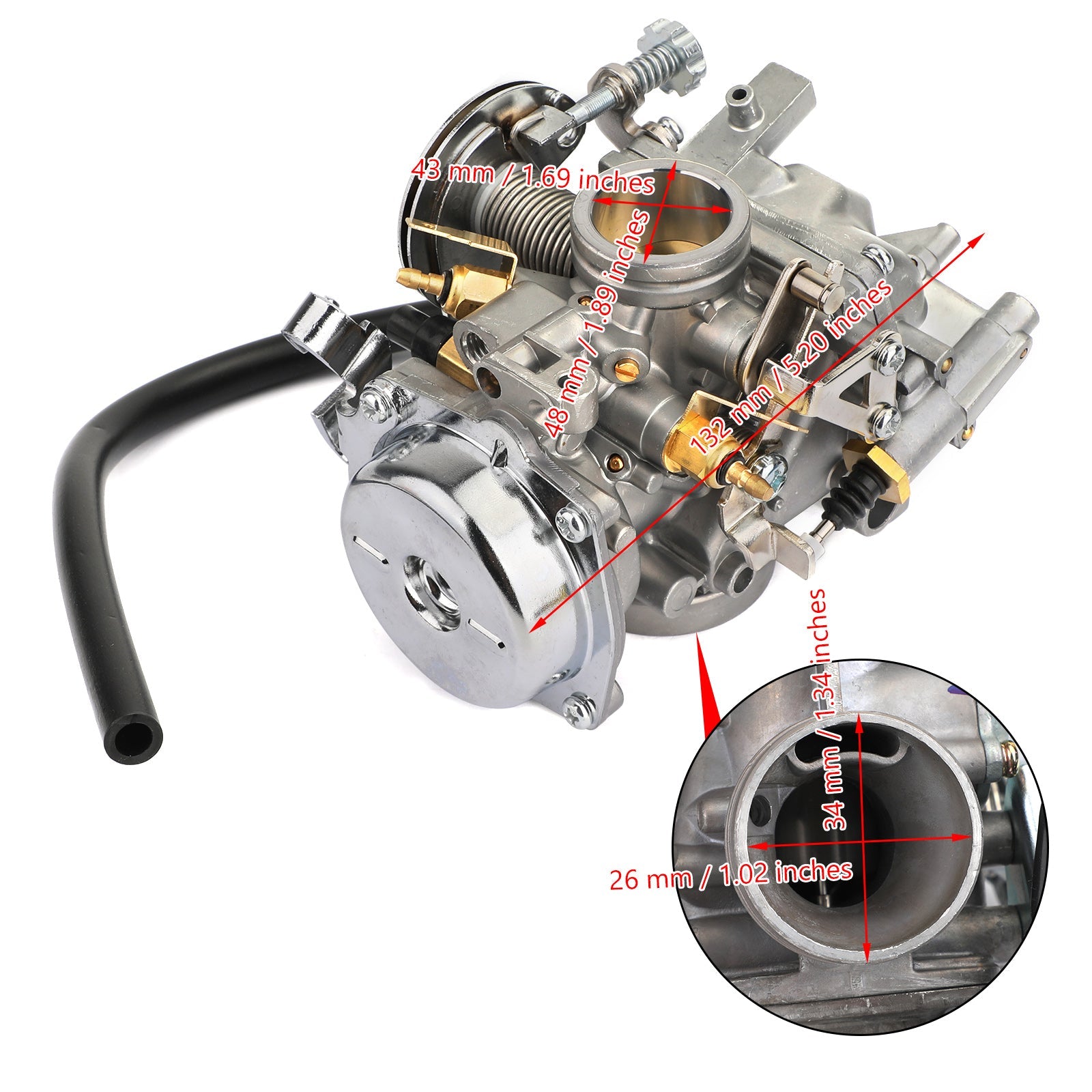 CARBURETOR CARB for YAMAHA Virago XV125 VSTAR 250 VIRAGO 250 ROUTE66 XV250 Generic