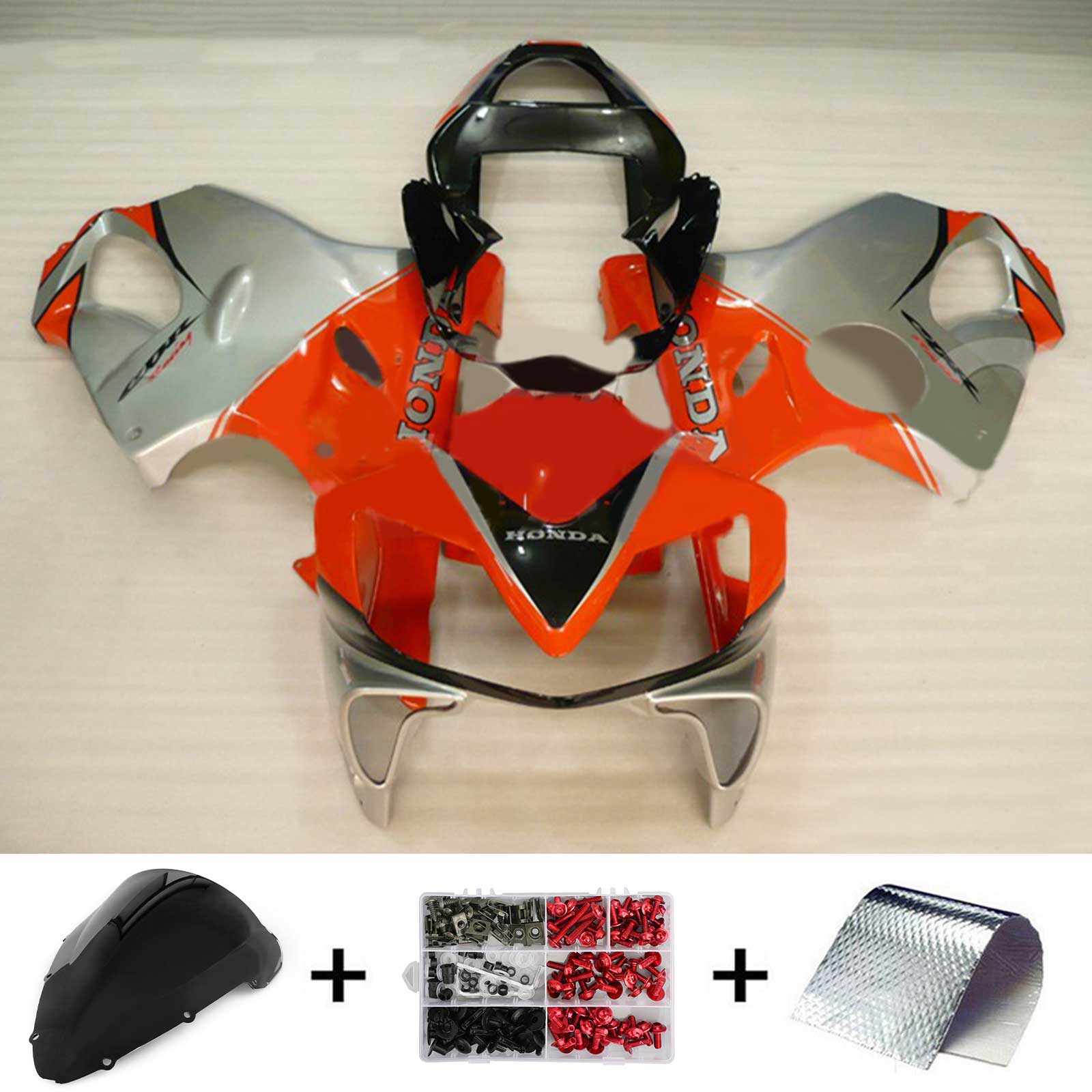 Honda CBR600 F4i 2001-2003 Fairing Kit Bodywork Plastic ABS