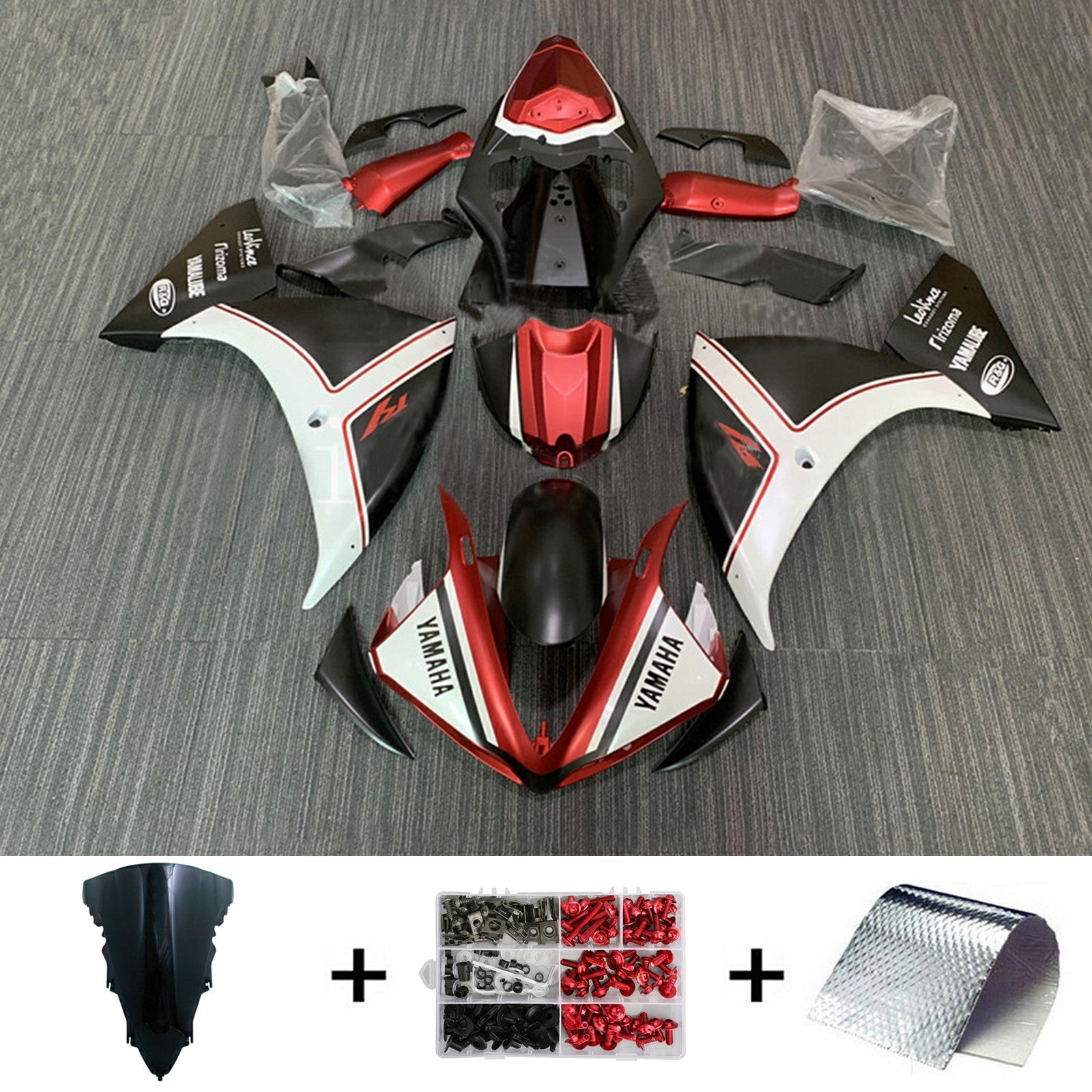 Yamaha YZF 1000 R1 2009-2011 Fairing Kit Bodywork Plastic ABS