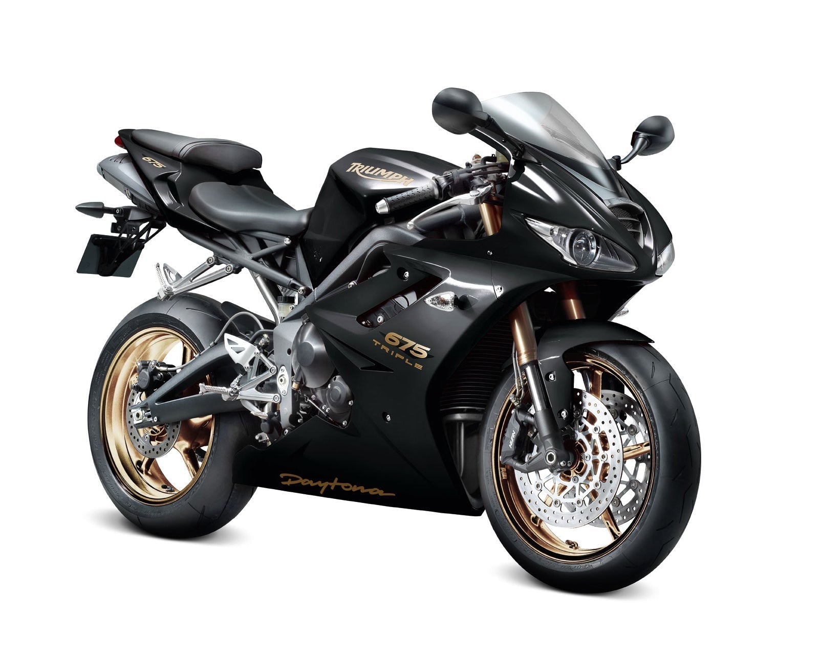 Fairings 2006-2008 Triumph Daytona 675 Black Daytona Generic