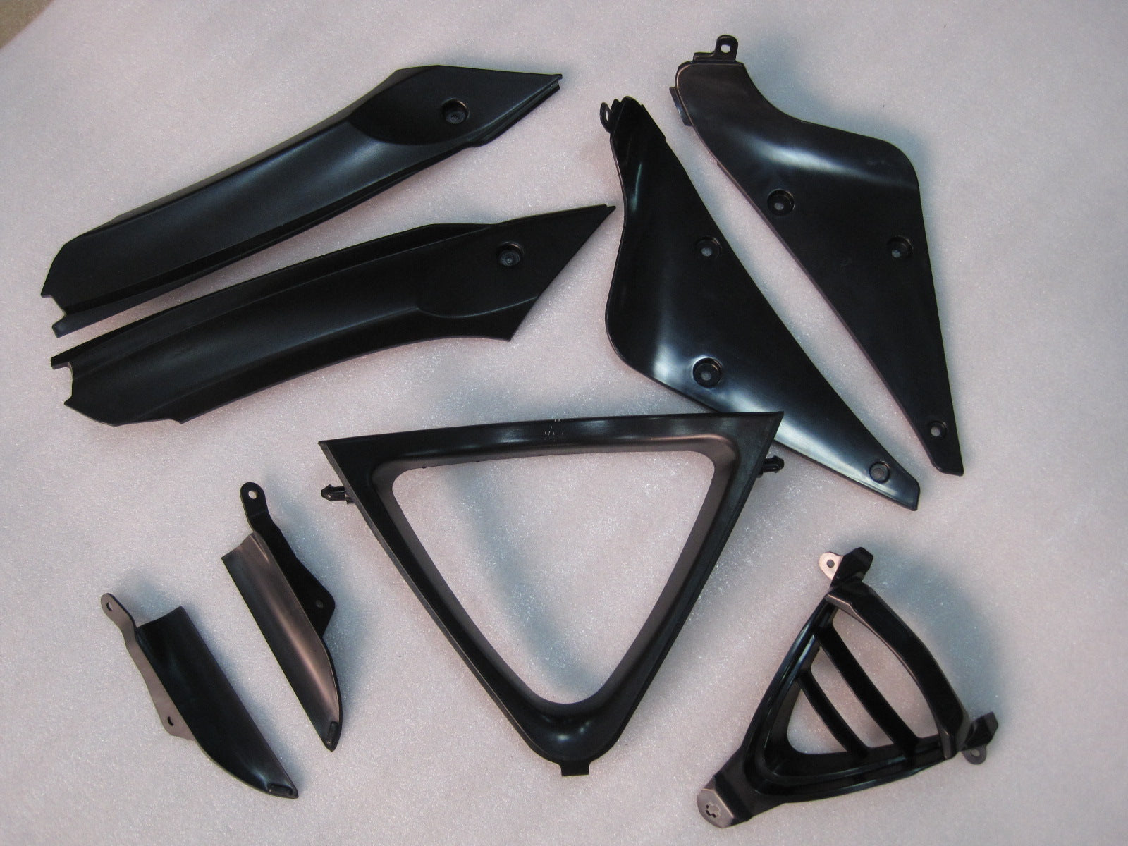 Fairings 2009-2012 Triumph Daytona 675 أبيض أزرق دايتونا Generic