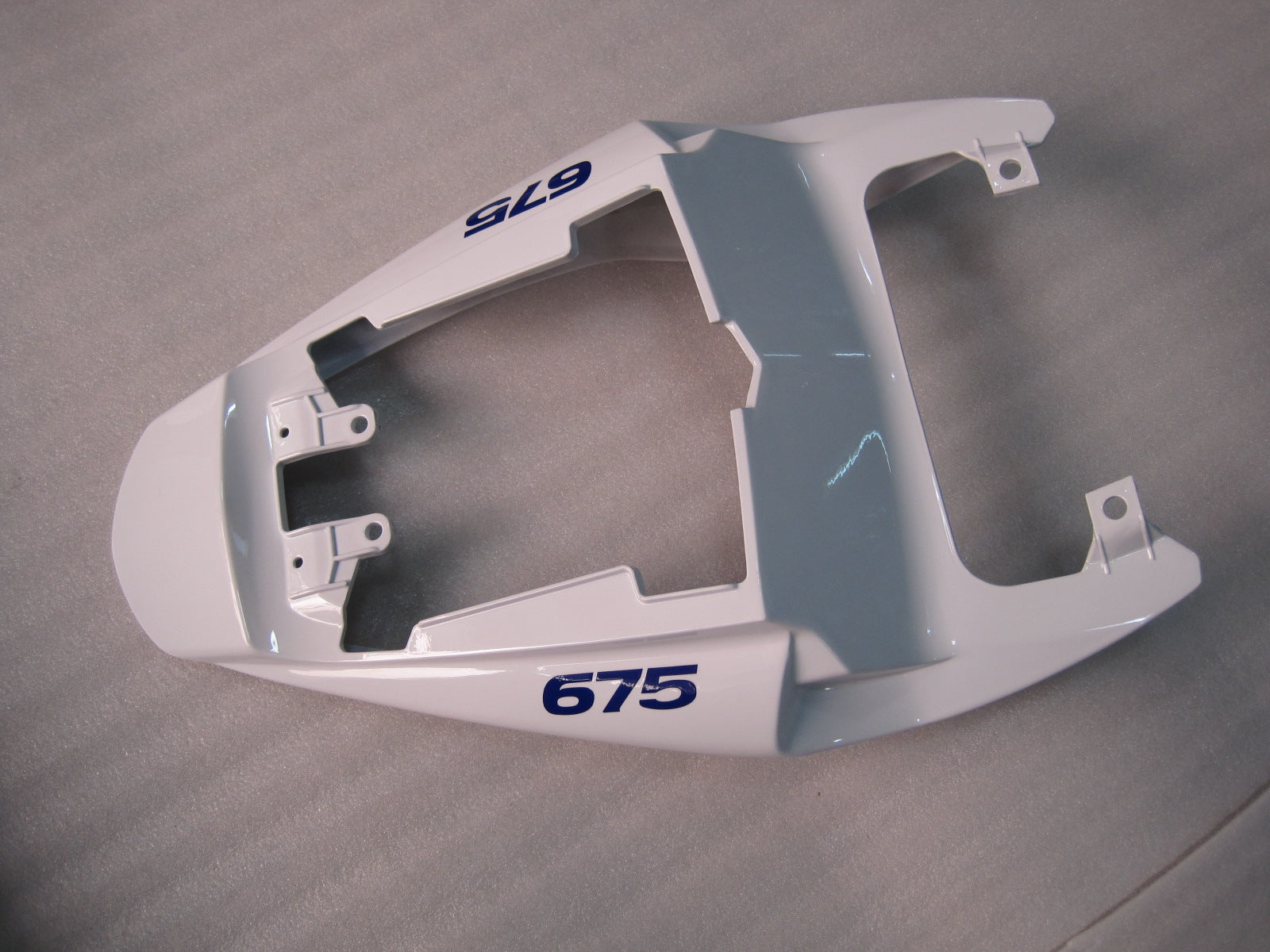 Fairings 2009-2012 Triumph Daytona 675 أبيض أزرق دايتونا Generic