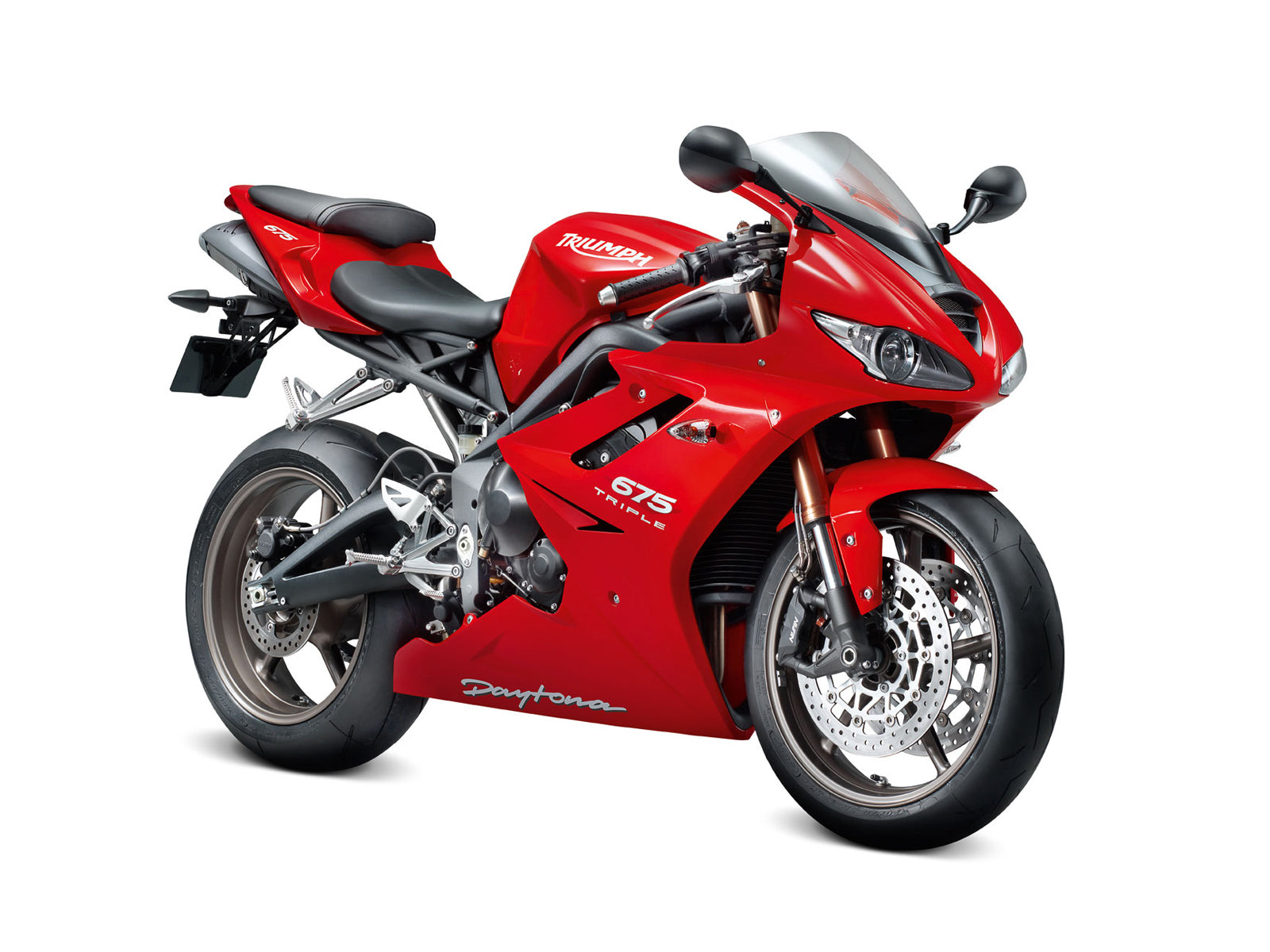 Fairings 2009-2012 Triumph Daytona 675 Red Daytona Generic