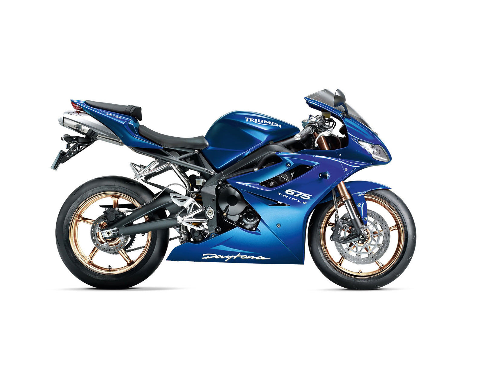 Fairings 2009-2012 Triumph Daytona 675 Blue Daytona Generic