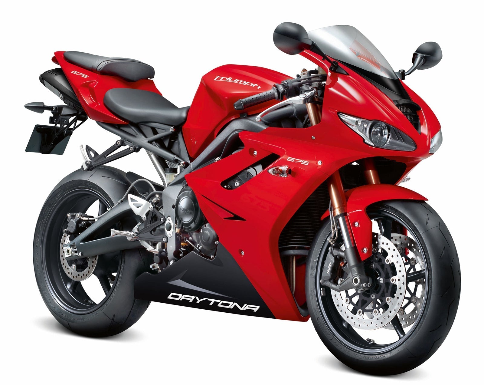 Fairings 2009-2012 انتصار دايتونا أحمر أسود دايتونا عام