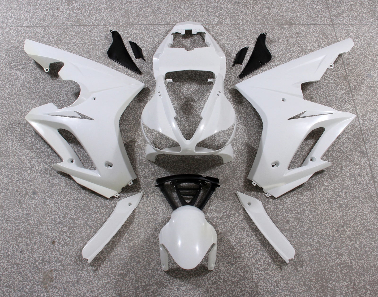 Fairings 2009-2012 انتصار دايتونا أحمر أسود دايتونا عام