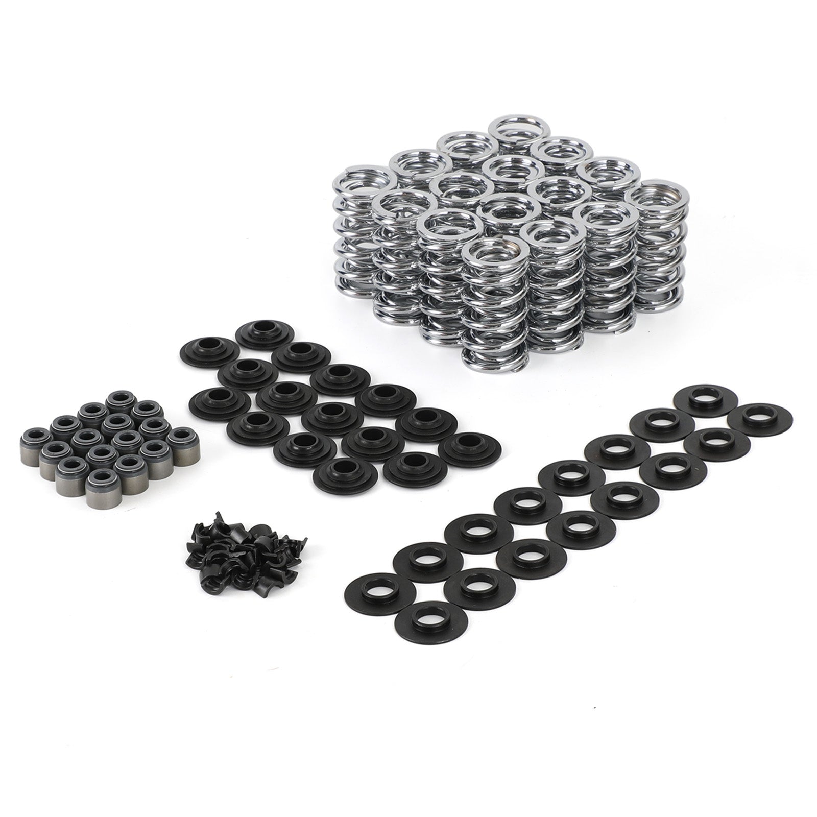 LS LS1 660" Dual Valve Spring Kit Steel Retainers For 4.8 5.3 6.0 LSX LS2 LS3 LQ4 LQ9 LS Generic