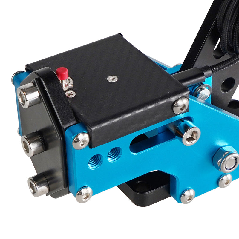Kits de freno de mano USB PS4/PS5 de 14 bits para juegos de carreras soporte para volante G29 azul