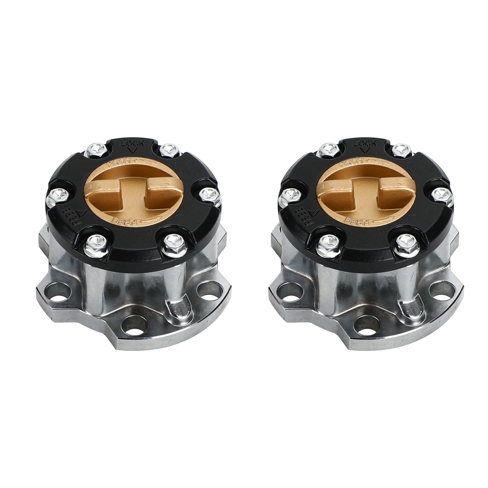 2x Free Wheel Hub 43530-60130 For Toyota Landcruiser 75 76 78 79 105 Series Generic