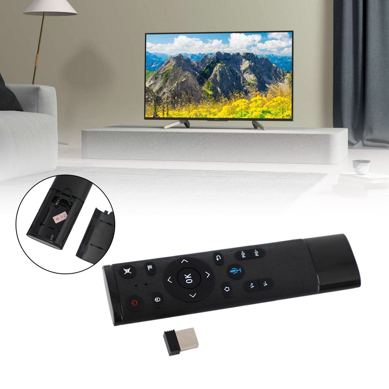 Q5 2.4GHz USB WiFi Air Mouse Gyro Voice Control remoto para PC PS4 Smart TV Box