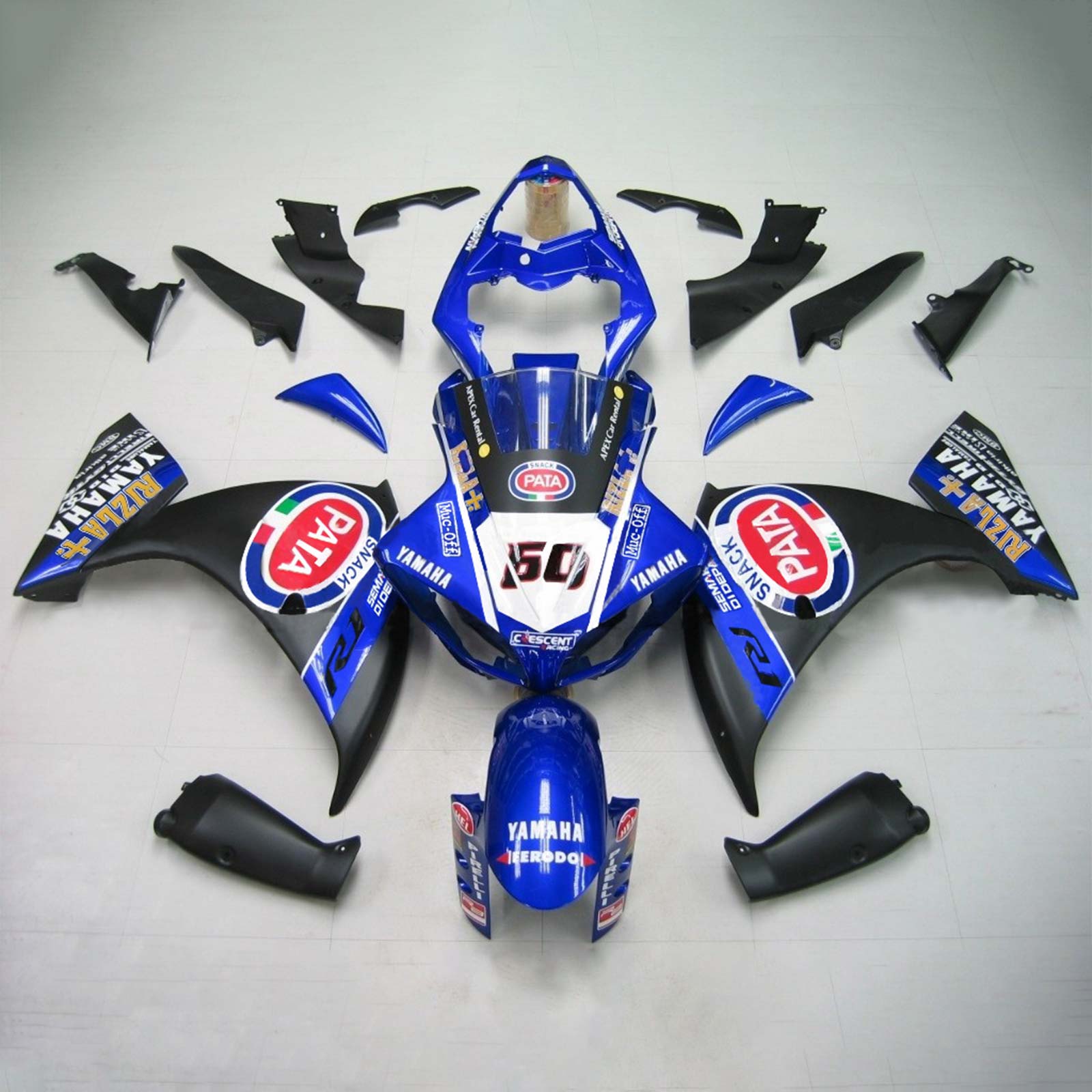 Kit Carenado Para Yamaha YZF 1000 R1 2009-2011 Genérico