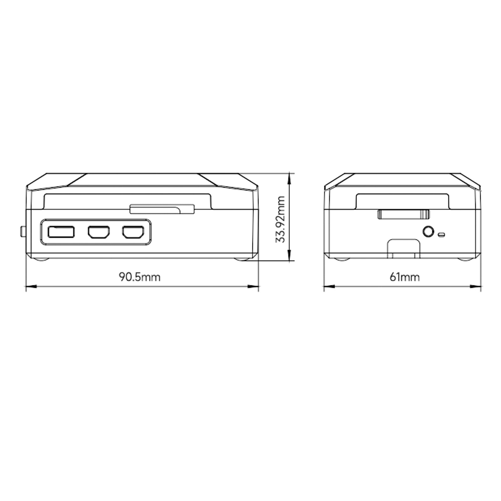 Silver Shadow Shell Raspberry pi5 Caja protectora ABS Material Control de velocidad Ventilador