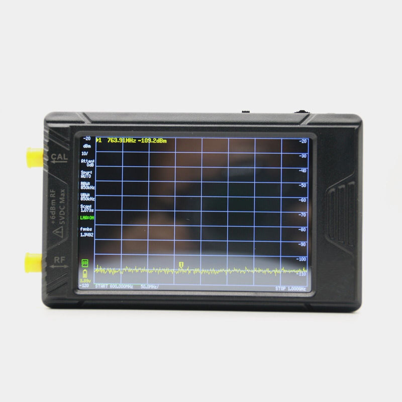 Analizador de espectro portátil para pantalla táctil TinySA ULTRA de 3,95"+batería